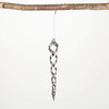 RIBBONED ICICLE ORNAMENT - OR10593