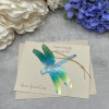 DRAGONFLY ORNAMENT AND NOTECARD - HB016