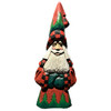 HAND CARVED ORIGINAL - TREE TRIMMED TALL HAT SANTA