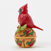 MINI CARDINAL ON JINGLE BELL - JIM SHORE - 6017279