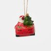SANTA IN SPORTS CAR ORNAMENT - JIM SHORE - 6017299