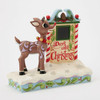 RUDOLPH CHALKBOARD COUNRDOWN CALENDAR - JIM SHORE - 6017189