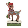RUDOLPH WITH KNIT HAT - JIM SHORE - 6017193