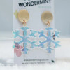 WINTER SNOWFLAKE EARRINGS - HOLOTEXTSNOW