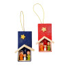 FAIRTRADE PERUVIAN MATCHBOX NATIVITY ORNAMENT- PMAT3