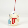 LET'S GET SHIP FACED ORNAMENT - 6016050
