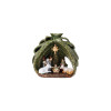 REACTIVE GLAZE STONEWARE NATIVITY - XS8545