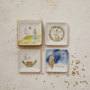 SQUARE STONEWARE BIBLE QUOTE DISH - XS5241A
