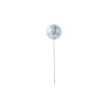 6" DISCO BALL MIRROR MOSAIC PLANT PICK - XS9510