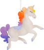 UNICORN WITH RAINBOW MANE ORNAMENT - 1HAJ2023