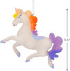 UNICORN WITH RAINBOW MANE ORNAMENT - 1HAJ2023