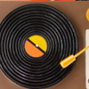 RECORD PLAYER ORNAMENT - 1HGO3514