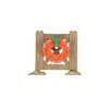 HALLOWEEN - BROWN CROSSBUCK FENCE SET OF 5 - 6014716