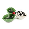 HOLLY LEAF CERAMIC CANDY DISH - 35509-1419