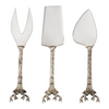 SET OF 3 REINDEER CHEESE CUTLERY SILVER - SP777.S