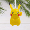 GLOSSY SHATTERPROOF PIKACHU POKEMON ORNAMENT - 3HCM4621