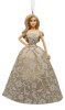 HOLIDAY BARBIE ORNAMENT CAUCASIAN - 3HCM4251