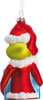 THE GRINCH BLOWN GLASS ORNAMENT - 3HCM3698