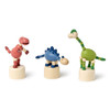 HAND-CRAFTED DINOSAUR PUSH PUPPET- 44717
