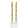 BEE GOLD DINNER CANDLES SET OF 2 - 33650-020