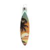 SUNSET SURF BOARD ORNAMENT - 94930