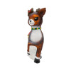 VINTAGE REINDEER ORNAMENT - 94934