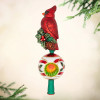 MAJESTIC CARDINAL GREETINGS FINIAL - 1022890