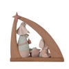 NATIVITY CRECHE WITH STAR FIGURE - 6018942