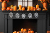 DAY OF THE DEAD INTRICATE PAPER SUGAR SKULL GARLAND - DOTDGARLAND