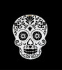 DAY OF THE DEAD INTRICATE PAPER SUGAR SKULL GARLAND - DOTDGARLAND