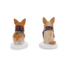 VILLAGE - HIGHLAND CORGIS SET OF 2 - 6018308