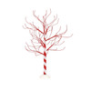 VILLAGE - PEPPERMINT TWIST TREES SET OF 3 - 6018412