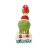 GRINCH TYING ANTLERS ON MAX - JIM SHORE - 6018955