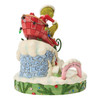 GRINCH ON SMALL SLED - JIM SHORE - 6018956