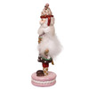 12" GINGERBREAD WITH SANTA MUG HAT NUTCRACKER - HA0809