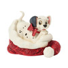 101 DALMATIAN SANTA HAT -JIM SHORE - 6018719