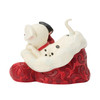 101 DALMATIAN SANTA HAT -JIM SHORE - 6018719