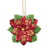 LEGENDS OF POINSETTIA ORNAMENT - JIM SHORE - 6019341