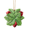 LEGENDS OF POINSETTIA ORNAMENT - JIM SHORE - 6019341
