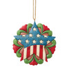 PATRIOTIC STAR ORNAMENT - JIM SHORE - 6019343