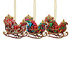SLEIGH ACRYLIC SUNCATCHER ORNAMENT - 6019407
