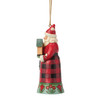 HIGHLAND GLEN SANTA CARDINAL ORNAMENT - JIM SHORE - 6019277
