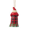 HIGHLAND GLEN SANTA CARDINAL ORNAMENT - JIM SHORE - 6019277