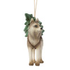 WOODLAND HUSKY WITH TREE ORNAMENT - JIM SHORE - 6019318