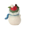 SNOWMAN BALL HOLDING ORNAMENT MINI - JIM SHORE - 6019324