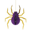 HONEYCOMB HALLOWEEN SPIDER ORNAMENT - 6019751