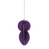 HONEYCOMB HALLOWEEN BAT ORNAMENT - 6019752