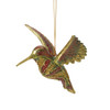 SWIRLY HUMMINGBIRD GREEN ORNAMENT - 6019522