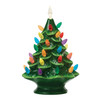 CERAMIC LIGHTED CHRISTMAS TREE GREEN - 6019760