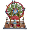 LIGHTED MUSICAL CHRISTMAS FERRIS WHEEL - JEL1322